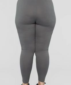 Fashion Nova My Number One Leggings - Grey Teddies & Babydolls