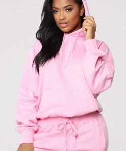 Fashion Nova Stole Your Boyfriend's Oversized Hoodie - Pink Best Sellers