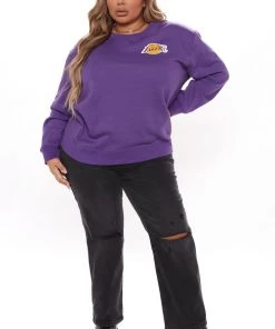 Fashion Nova LA Lakers Forever Sweatshirt - Purple Best Sellers 13 Fashion Nova LA Lakers Forever Sweatshirt - Purple Best Sellers