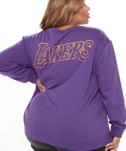 Fashion Nova LA Lakers Forever Sweatshirt - Purple Best Sellers 12 Fashion Nova LA Lakers Forever Sweatshirt - Purple Best Sellers