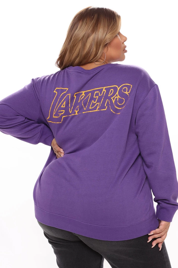 Fashion Nova LA Lakers Forever Sweatshirt - Purple Best Sellers 5 Fashion Nova LA Lakers Forever Sweatshirt - Purple Best Sellers