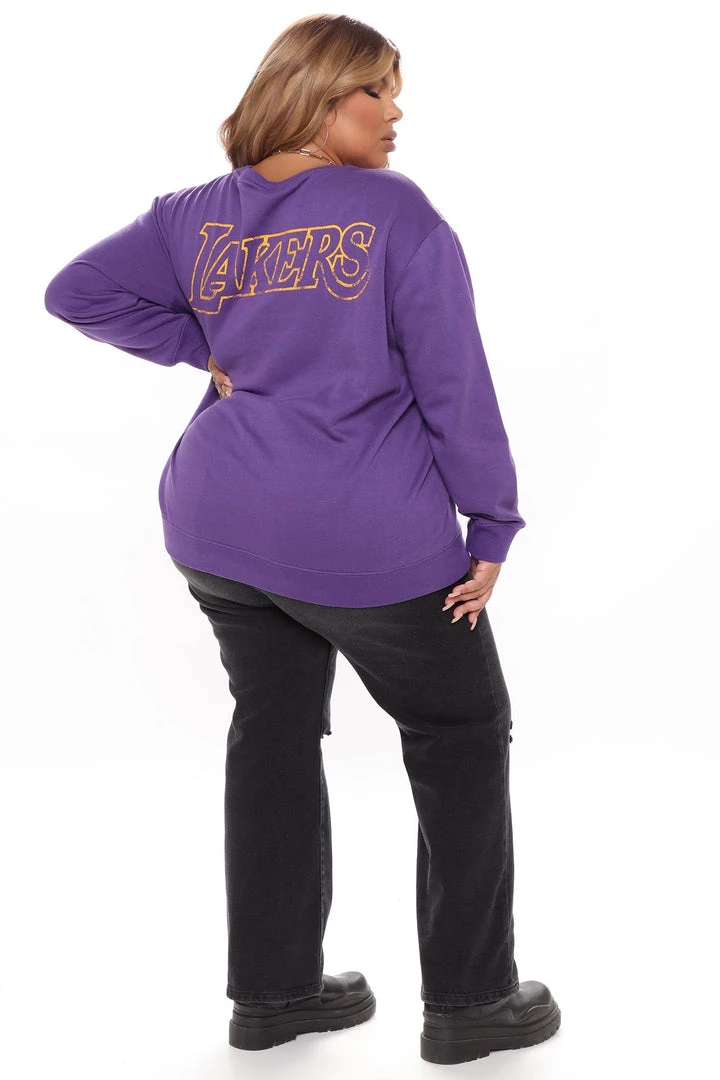 Fashion Nova LA Lakers Forever Sweatshirt - Purple Best Sellers 8 Fashion Nova LA Lakers Forever Sweatshirt - Purple Best Sellers