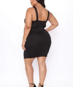 Fashion Nob Let's Mingle Bodycon Mini Dress - Black