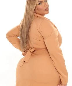 Fashion Nova Regina Mini Dress - Camel 15 Fashion Nova Regina Mini Dress - Camel