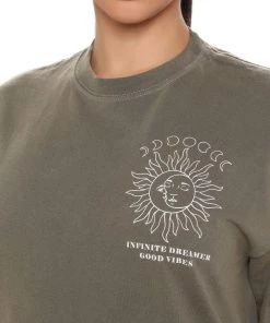 Fashion Nova Teddies & Babydolls Infinite Dreamer Washed Top - Grey Mineral Wash 14 Fashion Nova Teddies & Babydolls Infinite Dreamer Washed Top - Grey Mineral Wash