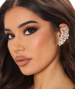Fashion Nova Truly A Princess Ear Cuff - Gold