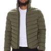 Fashion Nob Grant Puffer Jacket - Olive Coming Soon