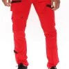 Fashion Nova New Today Versatile Cargo Pants - Red