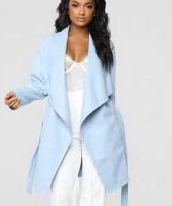 Fashion Nob Winter Blowout Manhattan Coat - Blue 18 Fashion Nob Winter Blowout Manhattan Coat - Blue