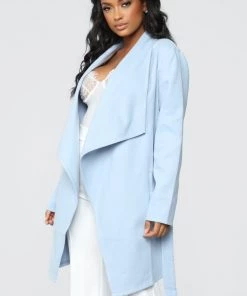 Fashion Nob Winter Blowout Manhattan Coat - Blue 21 Fashion Nob Winter Blowout Manhattan Coat - Blue