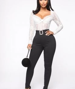 Fashion Nova Take It To Heart Lace Bodysuit - White Teddies & Babydolls 7 Fashion Nova Take It To Heart Lace Bodysuit - White Teddies & Babydolls