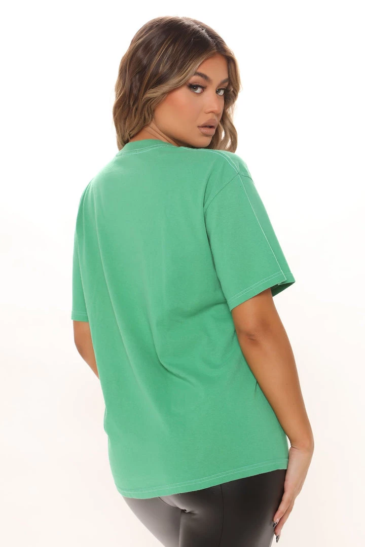 Fashion Nova Teddies & Babydolls Empathy Butterfly Top - Kelly Green