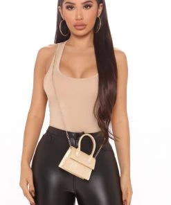 Fashion Nova Envy Me Mini Bag - Gold