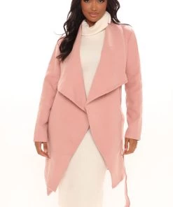 Fashion Nob Winter Blowout Manhattan Coat - Mauve