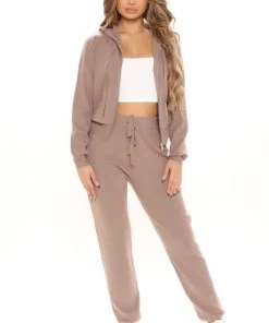 Fashion Nova Heard It All Sweater Pant Set - Coco