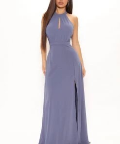 Fashion Nob Love All Of You Maxi Dress - Blue DRESSES