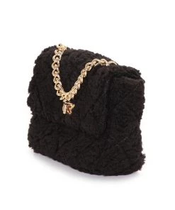 Fashion Nova Teddies & Babydolls Runway Ready Crossbody - Black