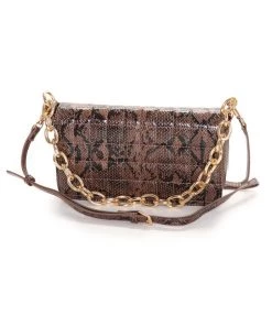 Fashion Nova Uncharted Territory Crossbody Handbag - Brown/combo Best Sellers