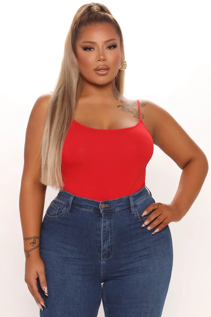 Fashion Nova Teddies & Babydolls Must Have Bodysuit - Red 8 Fashion Nova Teddies & Babydolls Must Have Bodysuit - Red