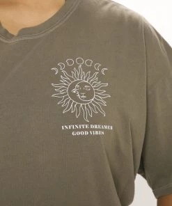 Fashion Nova Teddies & Babydolls Infinite Dreamer Washed Top - Grey Mineral Wash 17 Fashion Nova Teddies & Babydolls Infinite Dreamer Washed Top - Grey Mineral Wash