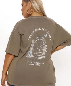 Fashion Nova Teddies & Babydolls Infinite Dreamer Washed Top - Grey Mineral Wash 18 Fashion Nova Teddies & Babydolls Infinite Dreamer Washed Top - Grey Mineral Wash