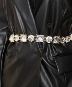 Fashion Nova Too Glam For Him Chain Belt - Gold