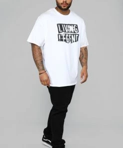 Fashion Nova Living Legend Tee - White