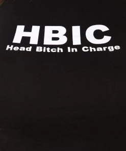 Fashion Nova Head Bitch In Charge Top - Black