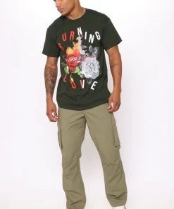 Fashion Nova New Today Ripstop Cargo Pants - Olive