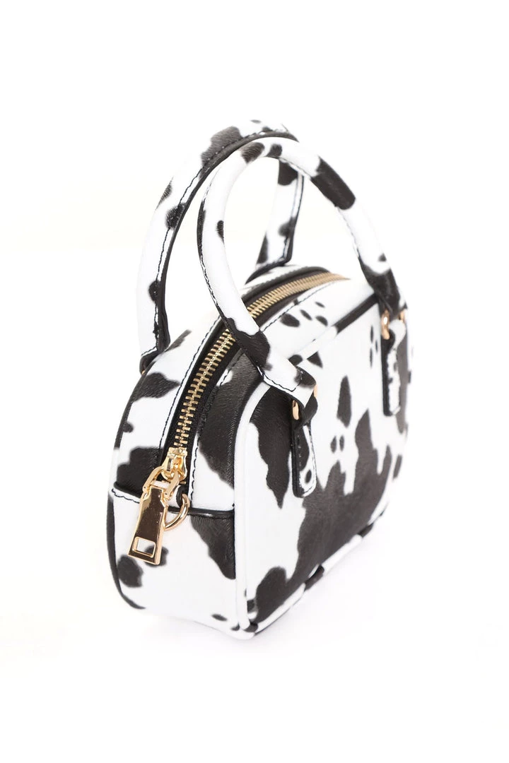 Fashion Nova Such A Mood Mini Bag - Black/White 4 Fashion Nova Such A Mood Mini Bag - Black/White