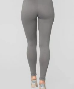 Fashion Nova My Number One Leggings - Grey Teddies & Babydolls