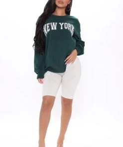 FashionNob A New York Minute Tunic Top - Hunter