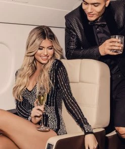 Fashion Nova DRESSES The Glamorous Life Maxi Dress - Black