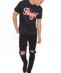 Mysite New Today Point Of View Skinny Jeans - Black