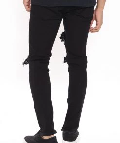 Mysite New Today Point Of View Skinny Jeans - Black