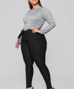 Mysite Knot Your Girl Pants - Black Best Sellers