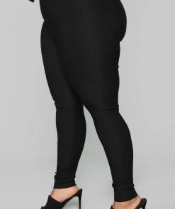 Mysite Knot Your Girl Pants - Black Best Sellers
