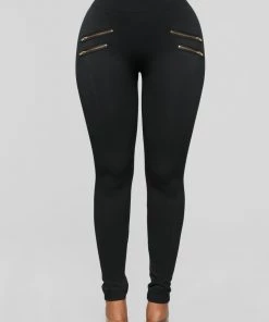 Fashion Nova Kiss And Make Up Seamless Leggings - Black