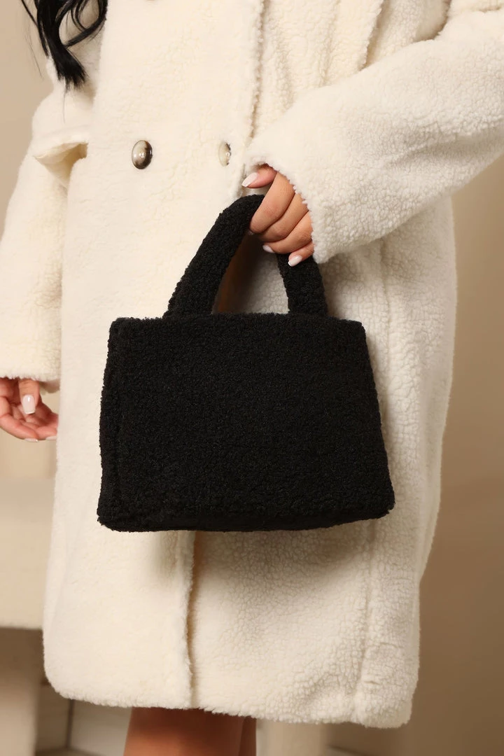 Fashion Nova Simply Cute Handbag - Black 1 Fashion Nova Simply Cute Handbag - Black