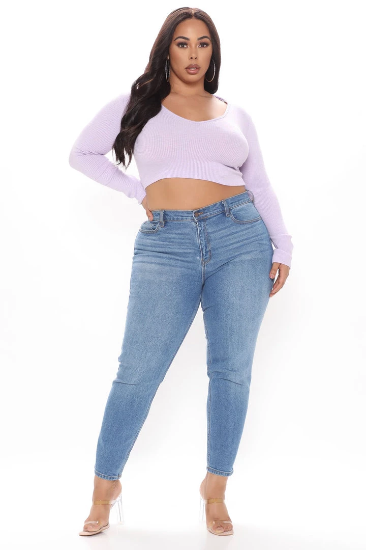 Fashion Nova Jet Setter Wanderlust Hoodie - Lavender