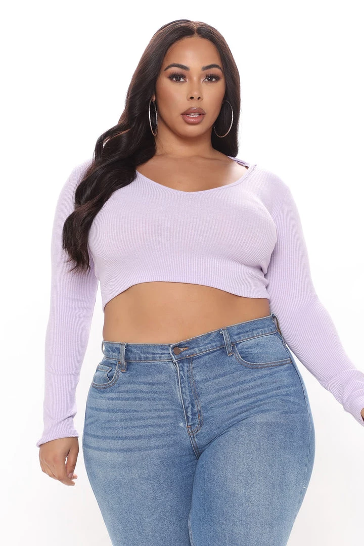 Fashion Nova Jet Setter Wanderlust Hoodie - Lavender