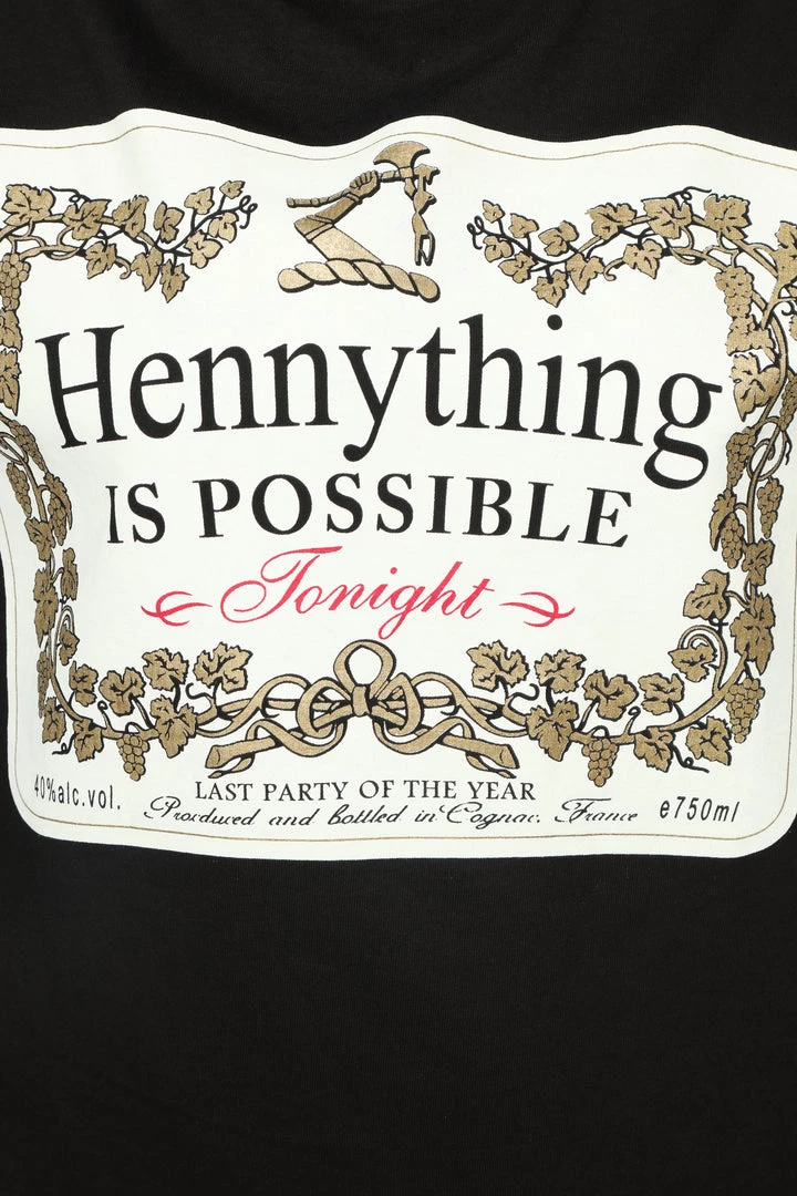 Fashion Nova Teddies & Babydolls Hennything Is Possible LS Top - Black 3 Fashion Nova Teddies & Babydolls Hennything Is Possible LS Top - Black