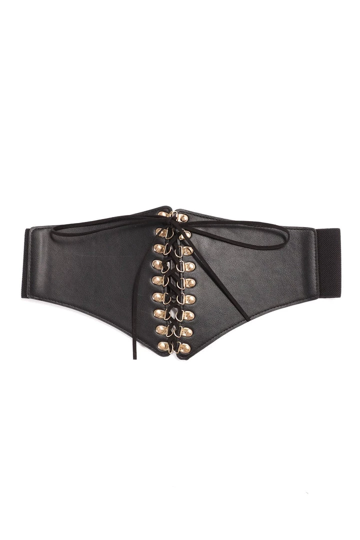 Fashion Nova Keeping It Snatched Corset Belt - Black 2 Fashion Nova Keeping It Snatched Corset Belt - Black