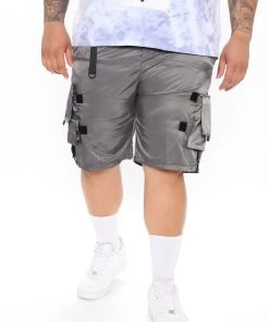 Mysite New Today Stunt 101 Cargo Short - Charcoal