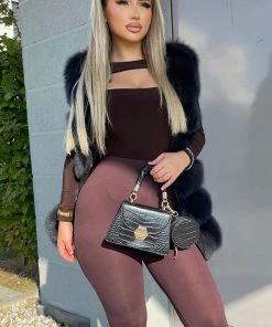 FashionNob Teddies & Babydolls A Big City Girl Handbag - Black