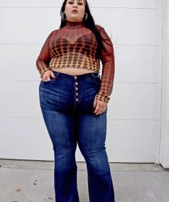 Mysite All Flared Up Jean - Dark Denim New Today 29 Mysite All Flared Up Jean - Dark Denim New Today