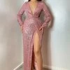 Mysite Betting On You Sequin Maxi Dress - Pink DRESSES