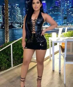 FashionNob Boot Camp Skirt - Black Best Sellers