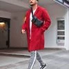 FashionNob Chadwick Car Coat - Burgundy Coming Soon