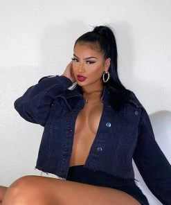 Fashion Nob Classic On Classic Denim Jacket - Medium Blue Wash